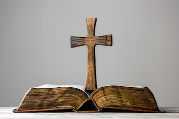 Hands holding a solid, foundational stone